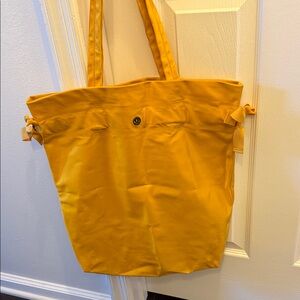 lululemon athletica Mustard Yellow Tote